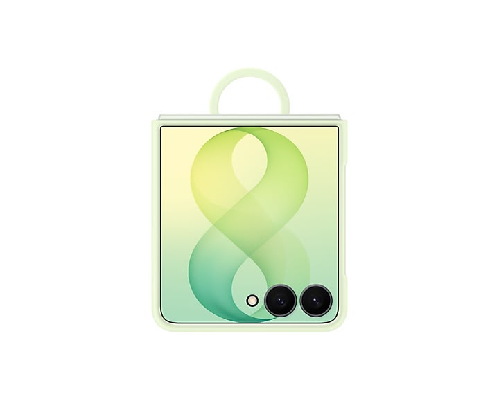 Galaxy Z Flip 8 Silicone Ring Magnet Case
