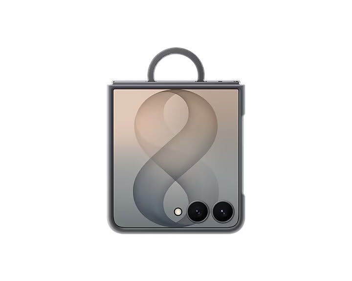 Galaxy Z Flip 8 Silicone Ring Magnet Case