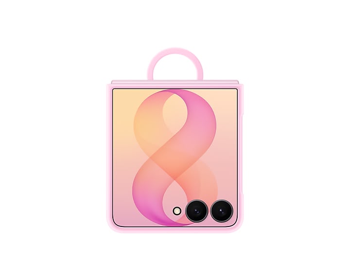 Galaxy Z Flip 8 Silicone Ring Magnet Case